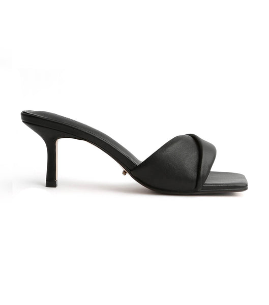 Tony Bianco Alexa Black Nappa 6.5cm Event Heels Black | ESGHC61013