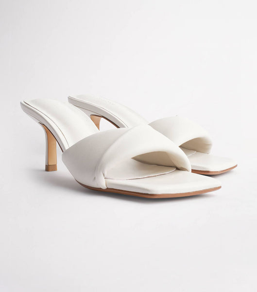 Tony Bianco Alexa Dove Nappa 6.5cm Event Heels White | QSGUV51283