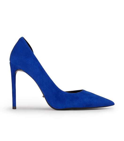 Tony Bianco Alyx Azure Suede 10.5cm Court Shoes Azure | PSGQX42745