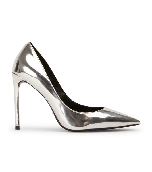 Tony Bianco Anja Silver Shine 10.5cm Court Shoes Silver | SGCVG16578