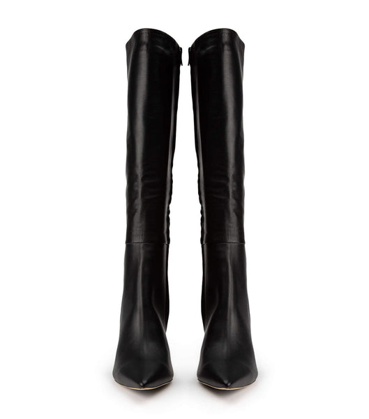 Tony Bianco Apollo Black Venice 10.5cm Heeled Boots Black | SGNZX48528