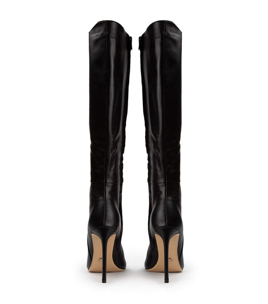 Tony Bianco Apollo Black Venice 10.5cm Knee High Boots Black | SGICD92805