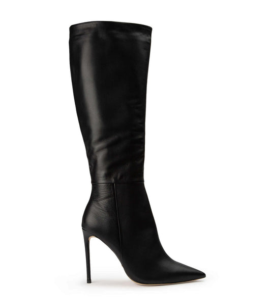 Tony Bianco Apollo Black Venice 10.5cm Knee High Boots Black | SGICD92805