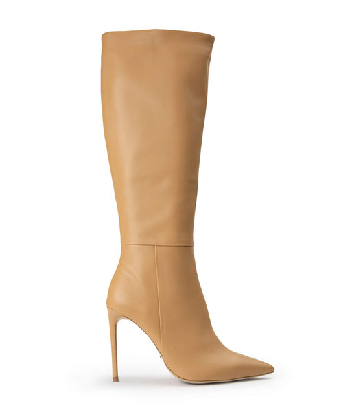 Tony Bianco Apollo Honey Nappa 10.5cm Stiletto Boots Orange | SGZPD54089