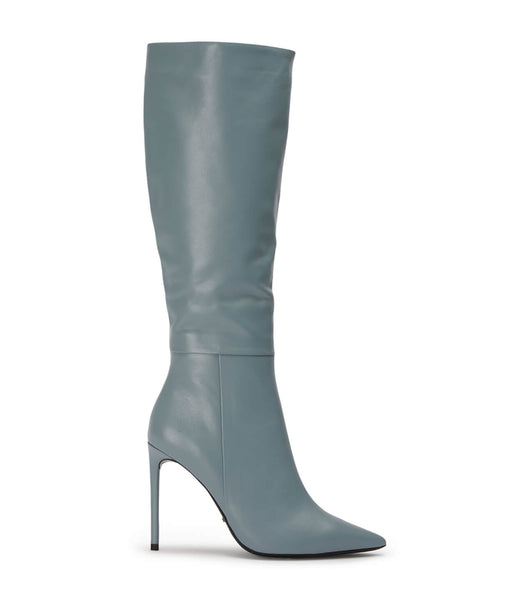 Tony Bianco Apollo Steel Nappa 10.5cm Heeled Boots Grey | DSGVO23830