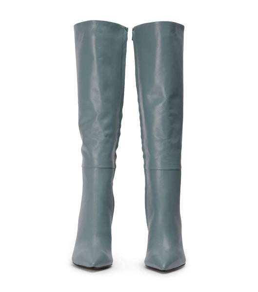 Tony Bianco Apollo Steel Nappa 10.5cm Knee High Boots Grey | SGNEJ94502