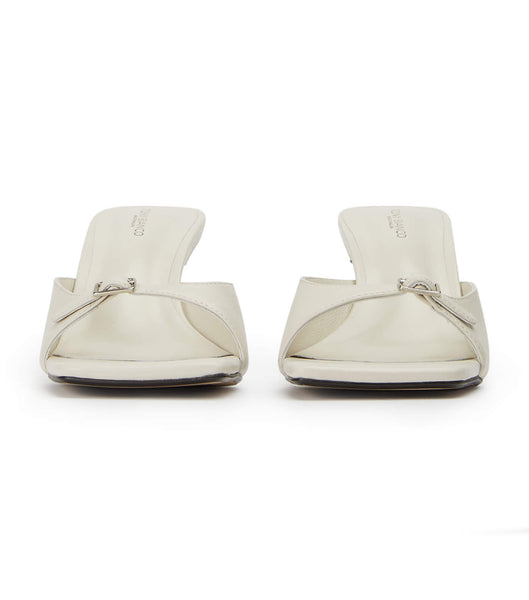 Tony Bianco Asar Dove Nappa 6.5cm Event Heels White | SGJVR59530