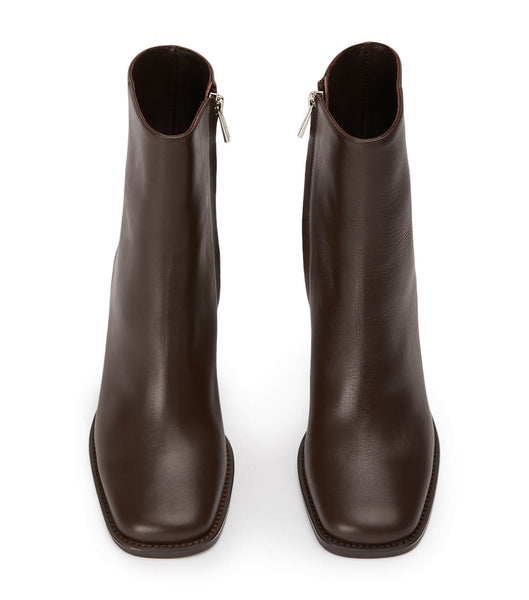 Tony Bianco Astoria Choc Como 8.5cm Ankle Boots Chocolate | ASGWC64276