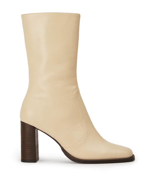 Tony Bianco Atlanta Ecru Venice 8.5cm Ankle Boots White | SGDFL17375