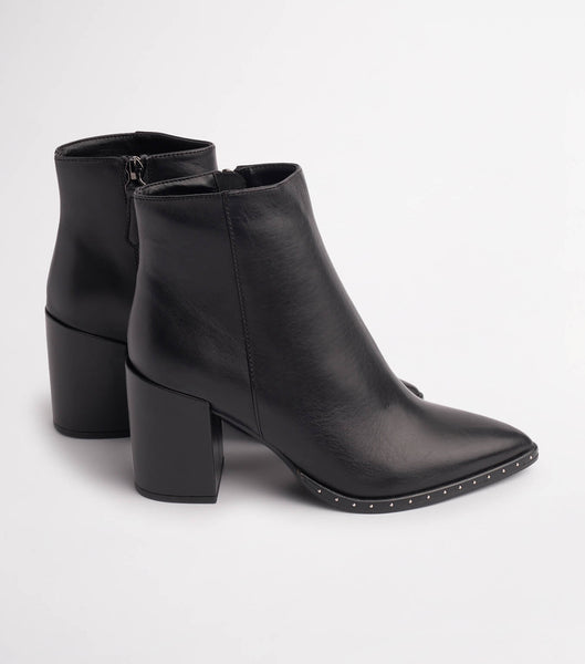 Tony Bianco Bailey Black Albany 8.5cm Ankle Boots Black | SGCIF36180