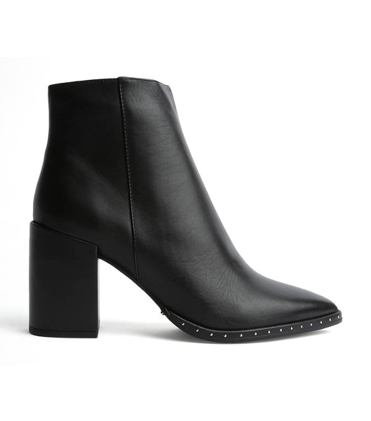 Tony Bianco Bailey Black Albany 8.5cm Ankle Boots Black | SGCIF36180