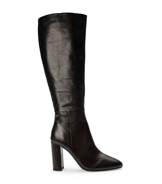 Tony Bianco Bellez Black Venice 9.5cm Heeled Boots Black | ESGVG94336