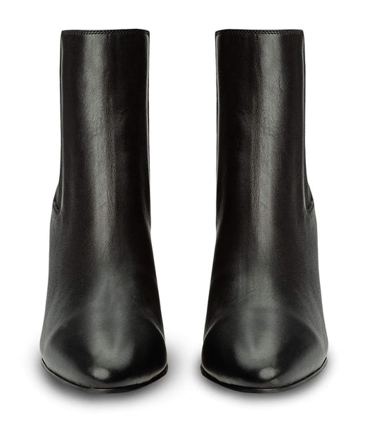 Tony Bianco Biz Black Como 9.5cm Heeled Boots Black | XSGBH16266