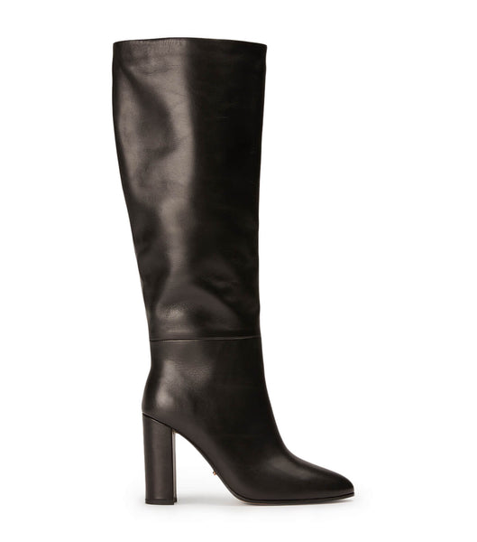 Tony Bianco Boss Black Como 9.5cm Heeled Boots Black | SSGVO21077