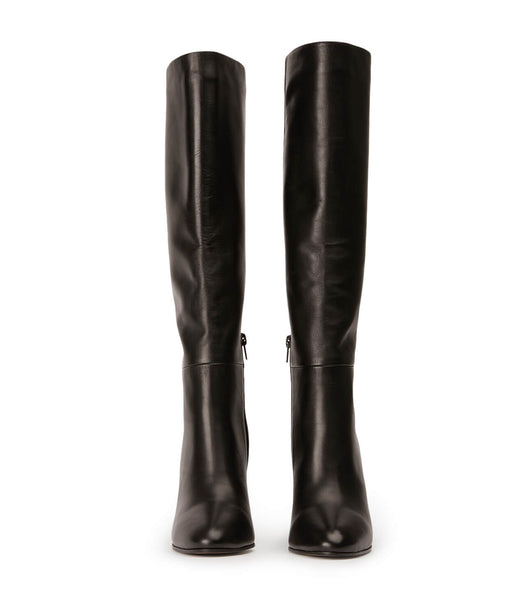 Tony Bianco Boss Black Como 9.5cm Knee High Boots Black | SGNZX74179