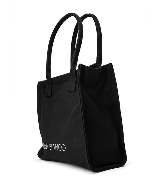 Tony Bianco Claire Black Tote Bag Accessories Black | SGZDE72162