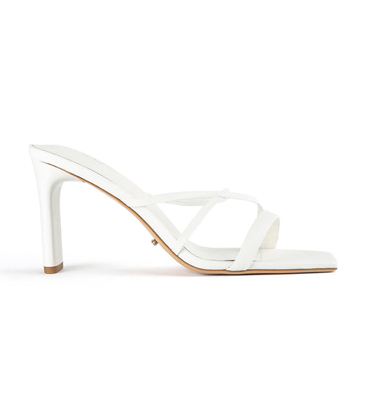 Tony Bianco Classic White Nappa 8.5cm Low Heels White | LSGSX31672