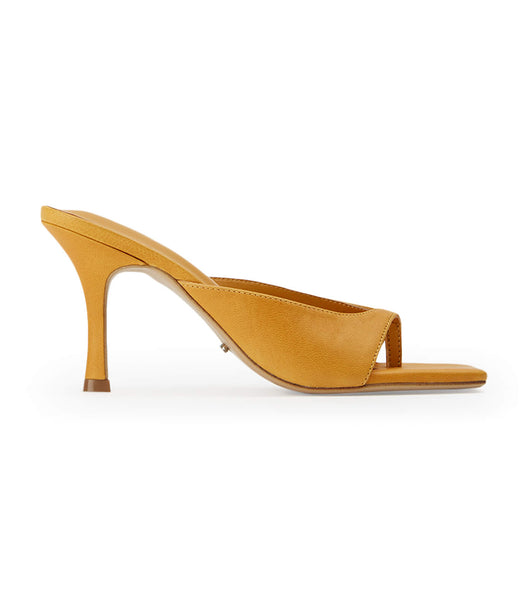 Tony Bianco Crystle Cantelope Antiq 8.5cm Low Heels Yellow | LSGTR96822