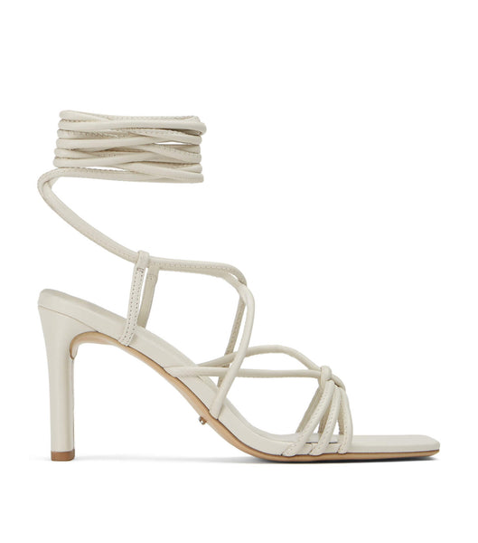 Tony Bianco Cyndi Dove Nappa 8.5cm Block Heels White | SGDFL49223