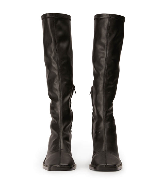 Tony Bianco Damon Black Venezia 7.5cm Knee High Boots Black | MSGHR90373