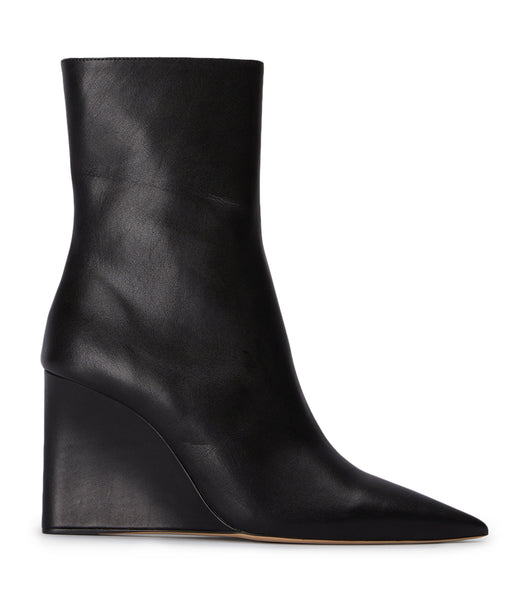 Tony Bianco Dasha Black Como 9.5cm Ankle Boots Black | SGICD66179