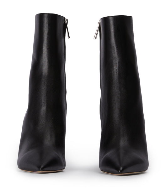 Tony Bianco Dasha Black Como 9.5cm Heeled Boots Black | PSGQX45785