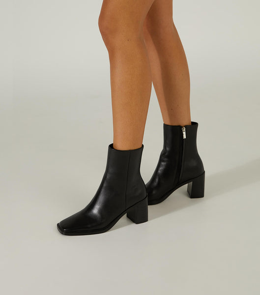 Tony Bianco Dream Black Como 7.5cm Ankle Boots Black | ESGVG72112