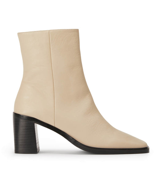 Tony Bianco Dream Vanilla Venice 7.5cm Ankle Boots Light Yellow | DSGKV70621