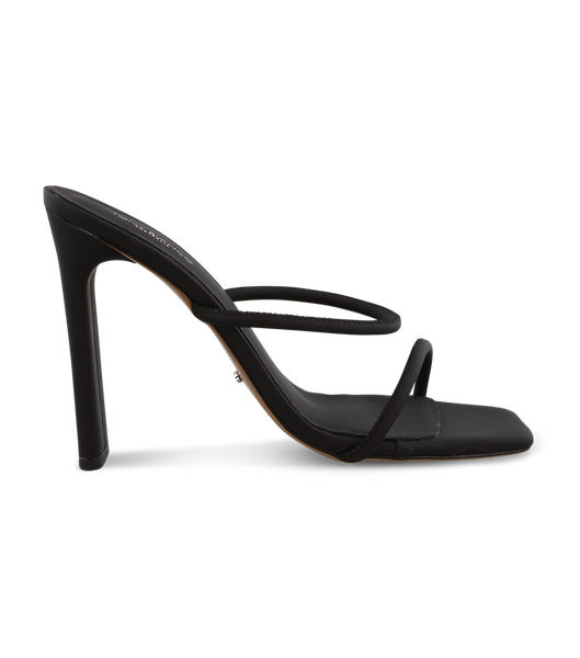 Tony Bianco Florence Black Galaxy 11cm Bridal Heels Black | ESGHC96163