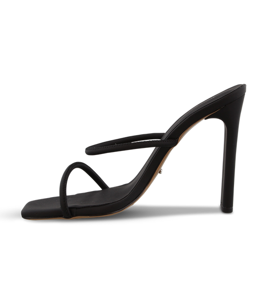 Tony Bianco Florence Black Galaxy 11cm Block Heels Black | ZSGMJ48070