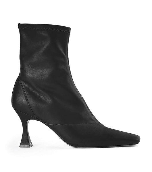 Tony Bianco Fomo Black Venice 8cm Heeled Boots Black | ZSGNQ85602