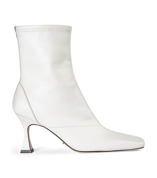 Tony Bianco Fomo Dove Nappa 8cm Ankle Boots White | QSGWA25421