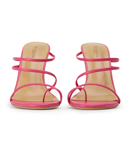 Tony Bianco Gaia Acid Pink 11cm Wedges Pink | SGXMI16691