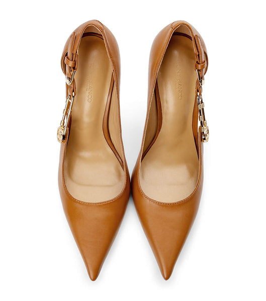 Tony Bianco Glow Tan Como 11cm Court Shoes Brown | USGTG92269