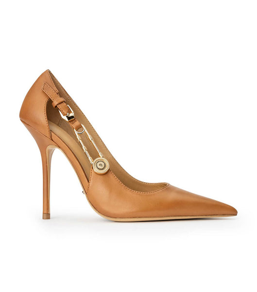 Tony Bianco Glow Tan Como 11cm Event Heels Brown | SGEGJ52666