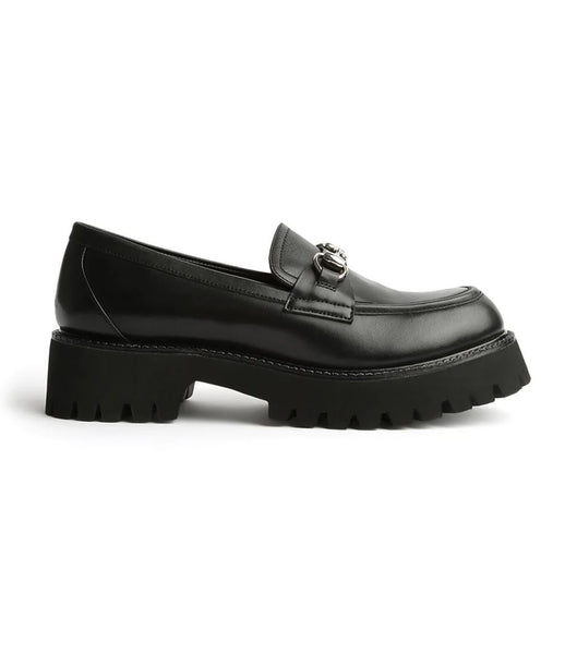 Tony Bianco Greer Black Como 4cm Loafers Black | SGXMI97005