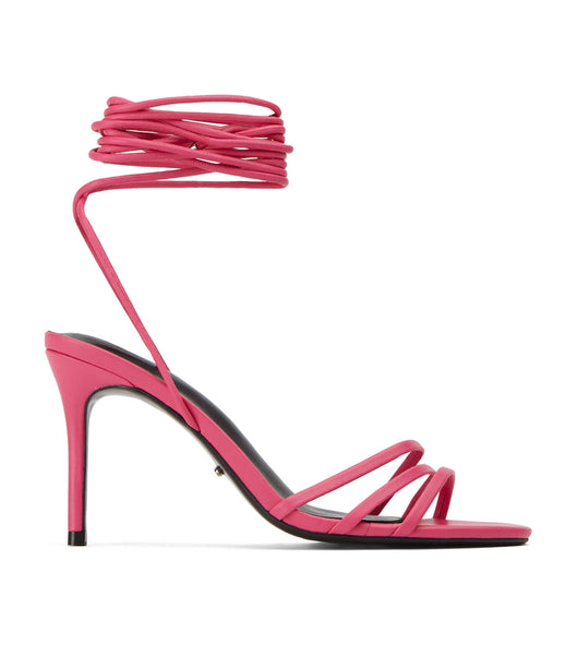 Tony Bianco Hailee Acid Pink 8.5cm Low Heels Pink | SGJZR65509