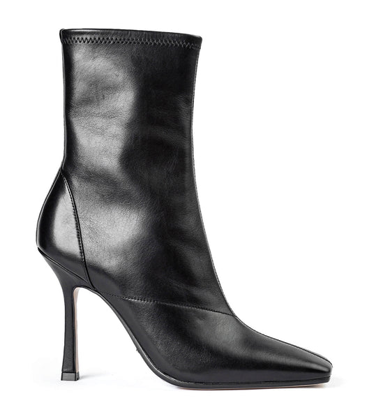 Tony Bianco Halsey Black Como 10.5cm Heeled Boots Black | SGZDE46200