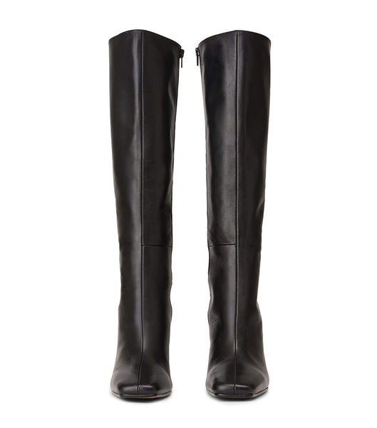 Tony Bianco Havana Black Venice 10.5cm Heeled Boots Black | SGCIF41545