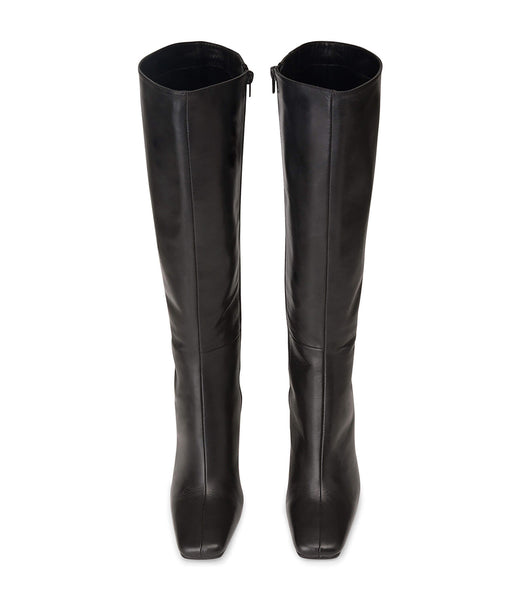 Tony Bianco Havana Black Venice 10.5cm Knee High Boots Black | SGJBT57225