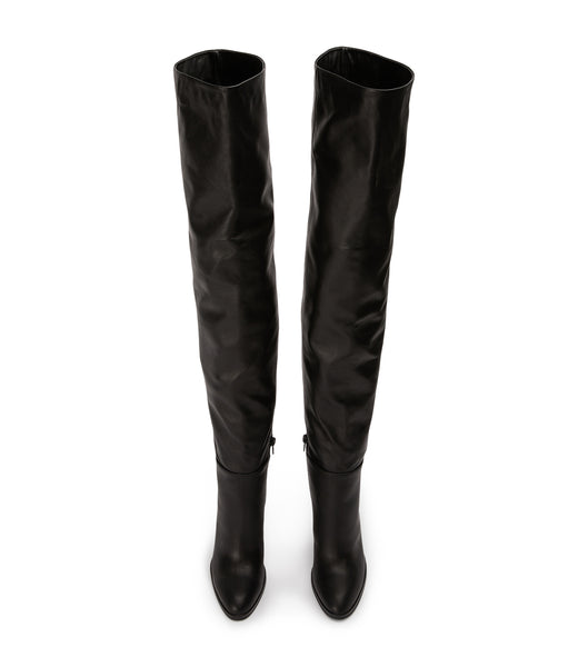 Tony Bianco Hero Black Como 10.5cm Heeled Boots Black | QSGUV76217