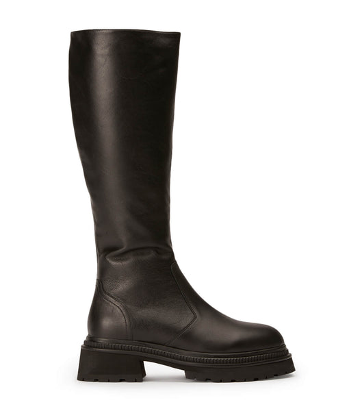 Tony Bianco Hitch Black Venice 5.5cm Combat Boots Black | SGZDE39393