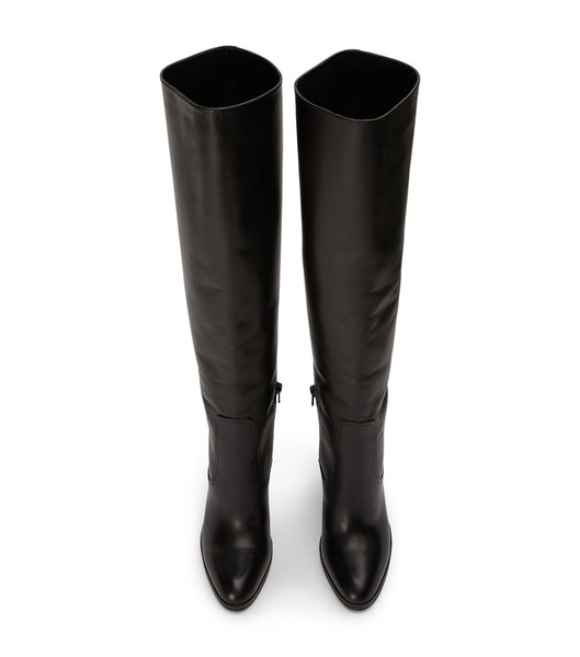 Tony Bianco Hot Black Como 10.5cm Heeled Boots Black | ASGWC69004