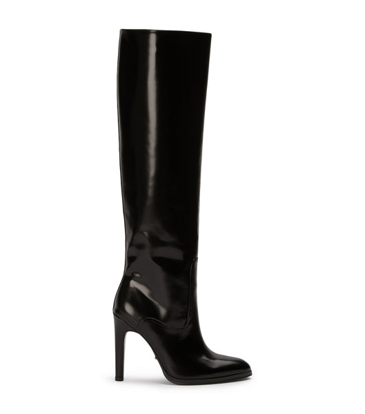 Tony Bianco Hot Black Como 10.5cm Heeled Boots Black | ASGWC69004