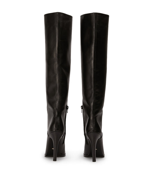 Tony Bianco Hot Black Como 10.5cm Knee High Boots Black | TSGPQ89003