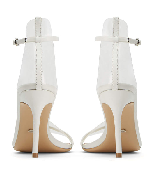 Tony Bianco Houston Milk Capretto 8.5cm Stiletto Heels White | SGNEJ25559