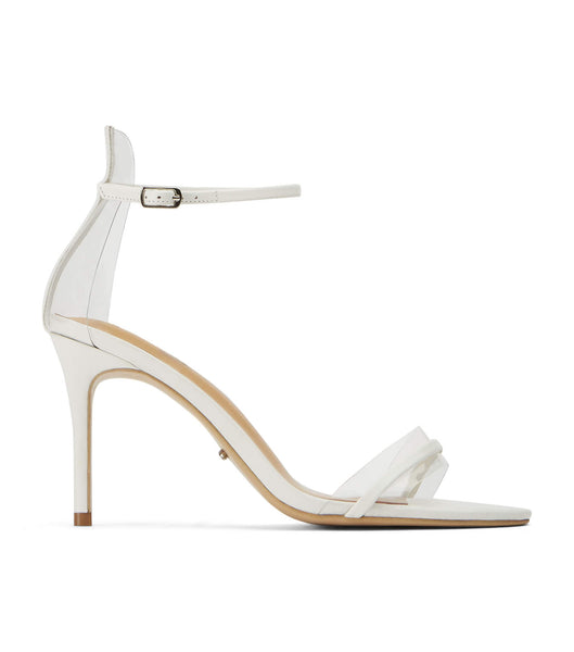 Tony Bianco Houston Milk Capretto 8.5cm Event Heels White | YSGVQ62081