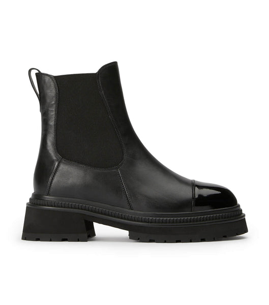 Tony Bianco Hurricane Black Como 5.5cm Combat Boots Black | QSGWA91860