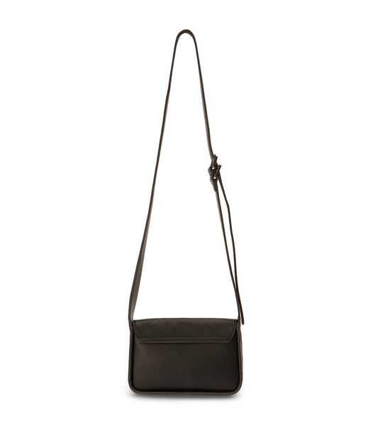 Tony Bianco Janey Black Leather Shoulder Bag Accessories Black | FSGHY28605