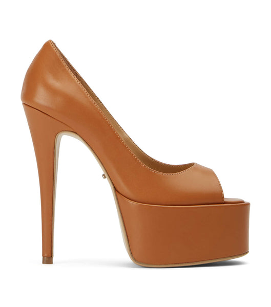 Tony Bianco Jolee Tan Como 15cm Stiletto Heels Brown | SGCIF68143